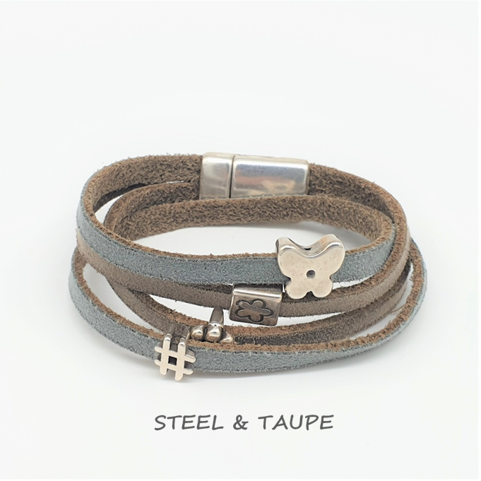 <span class="ab-preis"></span>Lederarmband »JAIPUR« Element – Bild 3