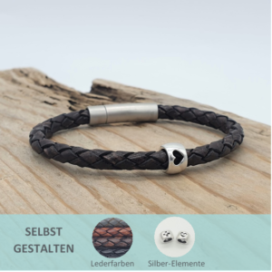 <span class="ab-preis"></span>Lederarmband »ANANDO« Element