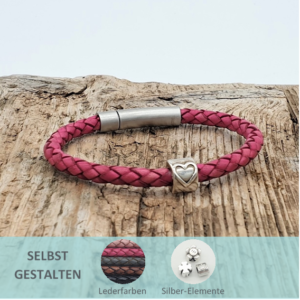 <span class="ab-preis"></span>Lederarmband »AJALA« Element