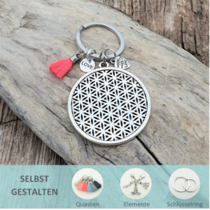 <span class="ab-preis"></span>Schlüsselanhänger »Blume des Lebens«