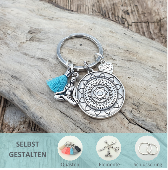 <span class="ab-preis"></span>Schlüsselanhänger »Mandala«