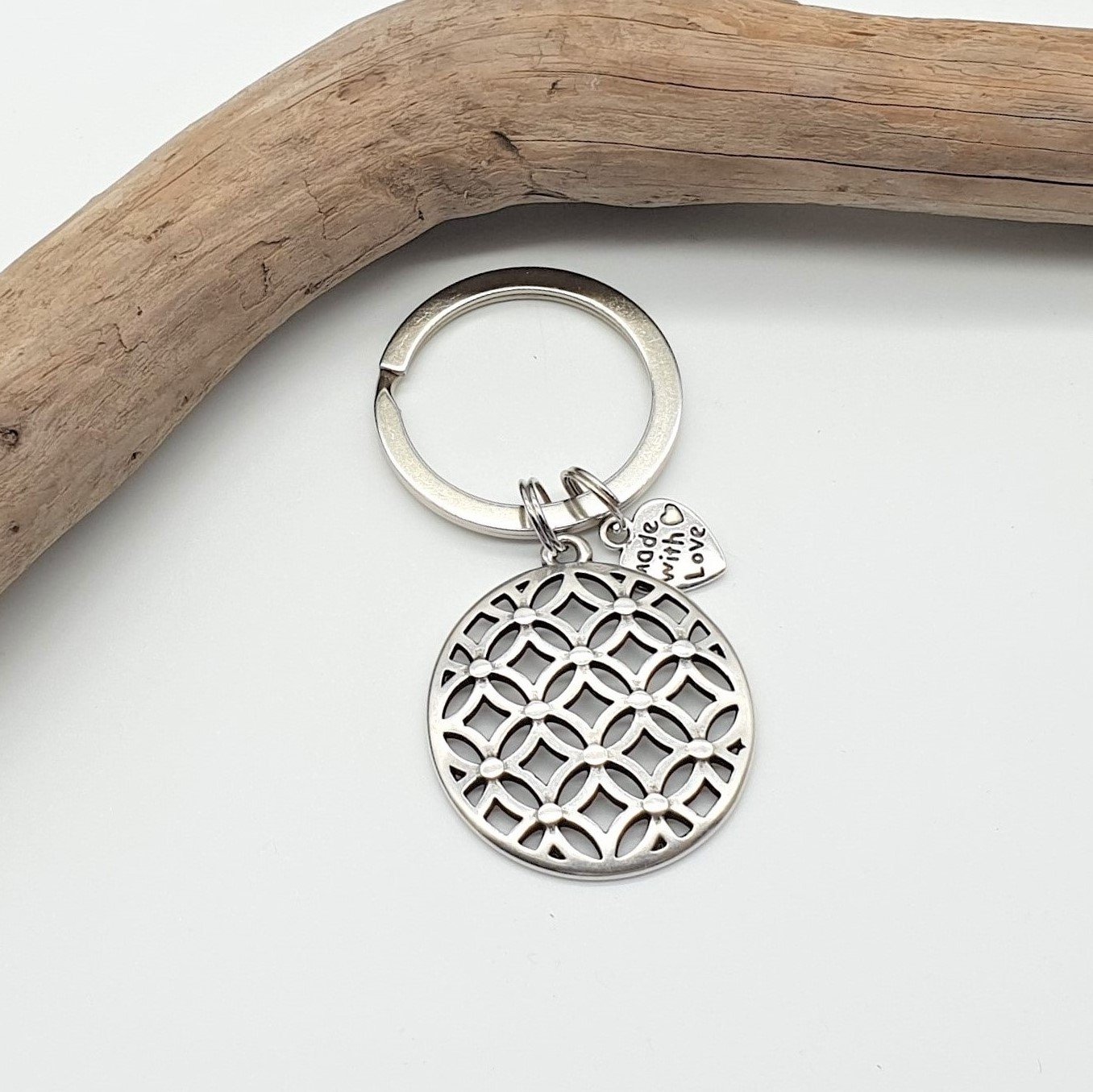 <span class="ab-preis"></span>Schlüsselanhänger »Blume des Lebens Variation« – Bild 2
