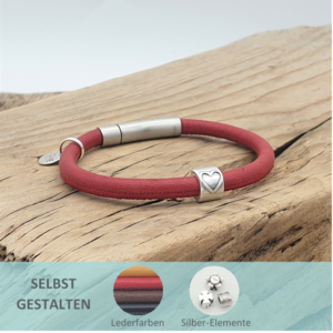 <span class="ab-preis"></span>Lederarmband »SANYA« Element