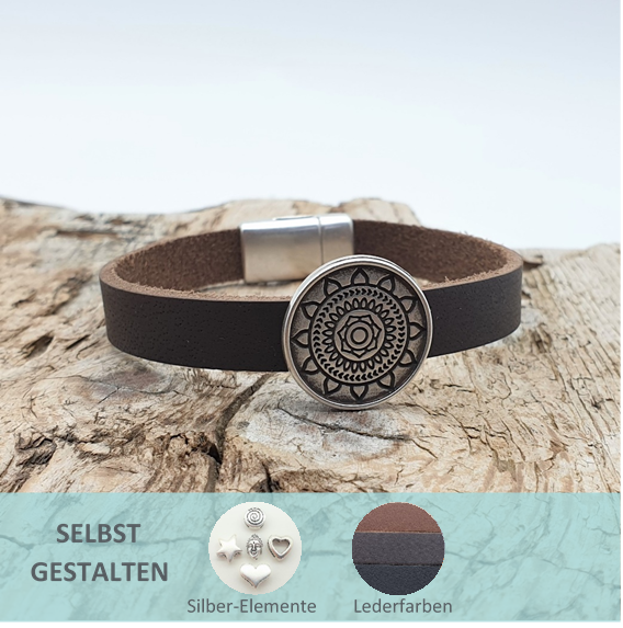 <span class="ab-preis"></span>Lederarmband »ANIK« Element