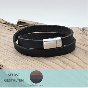 <span class="ab-preis"></span>Lederarmband »AVAN« Simple