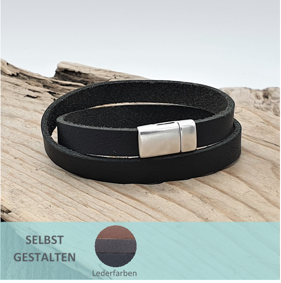 <span class="ab-preis"></span>Lederarmband »AVAN« Simple